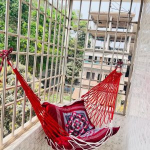 লাল সাদা কালার রিং দোলনা